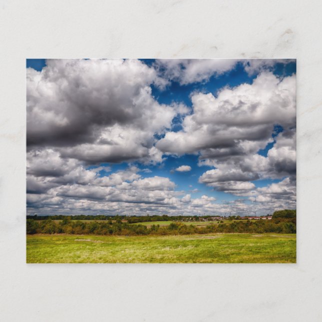 Landschaft Skyscape Postkarte (Vorderseite)