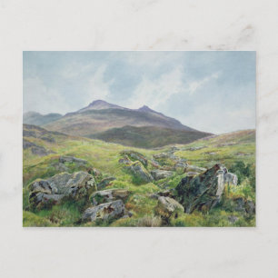 Landschaft, Snowdon Postkarte