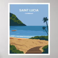 Landschaft St. Lucia
