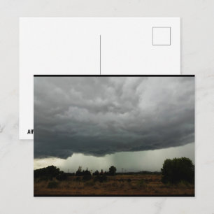 Landschaft Sturmwolke Postkarte