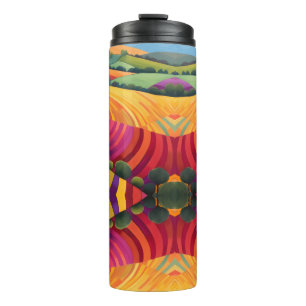 Landschaft thermosbecher