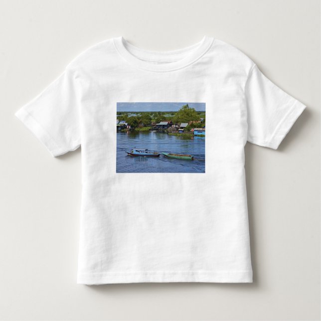 Landschaft, Tonle Sap Lake, Siem Reap, Angkor, Kleinkind T-shirt (Vorderseite)