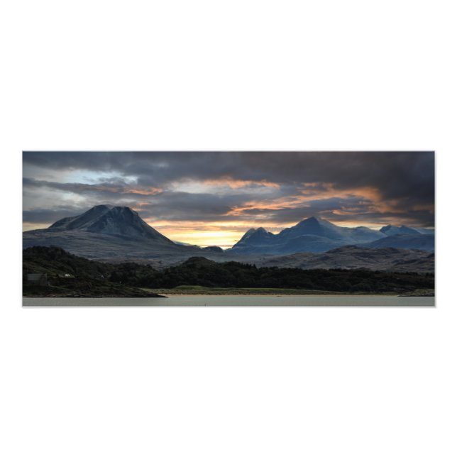 Landschaft Torridon Berge Gairloch Fotodruck (Vorne)