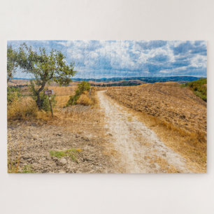 Landschaft Toskana entlang der Via Francigena, Ita Puzzle
