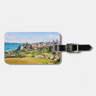 Landschaft über Orvieto Gepäckanhänger