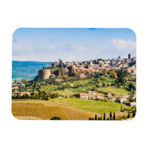 Landschaft über Orvieto Magnet