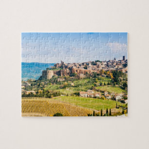 Landschaft über Orvieto Puzzle