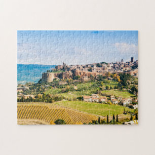 Landschaft über Orvieto Puzzle