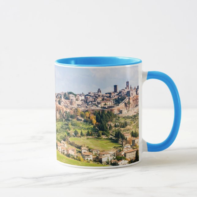 Landschaft über Orvieto Tasse (Rechts)