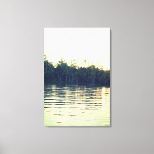 Landschaft und Wasser Leinwanddruck