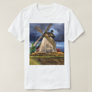 Landschaft und Wetter im niederländischen T - Shir T-Shirt