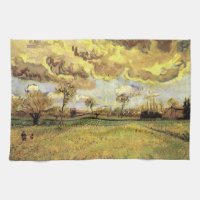 Landschaft unter einem stürmischen Himmel von Vinc