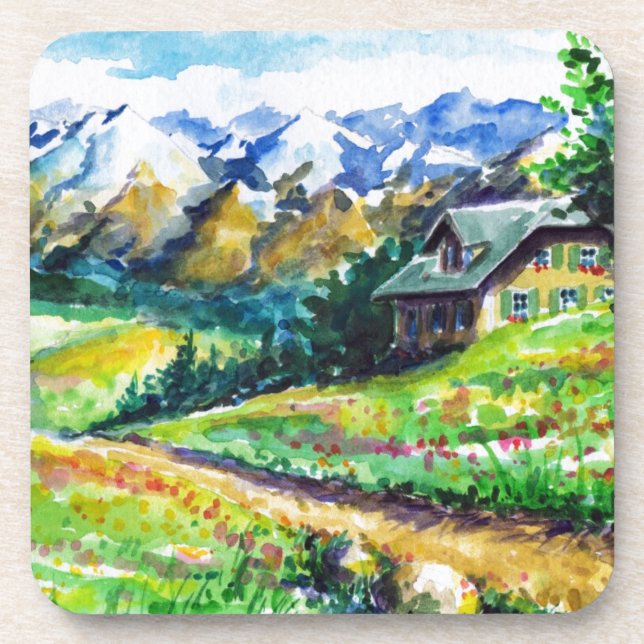 Landschaft Untersetzer (Vorderseite)