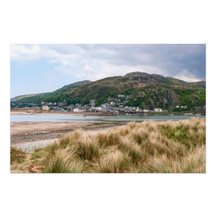 Landschaft von Barmouth und Dinas Oleu Fotodruck