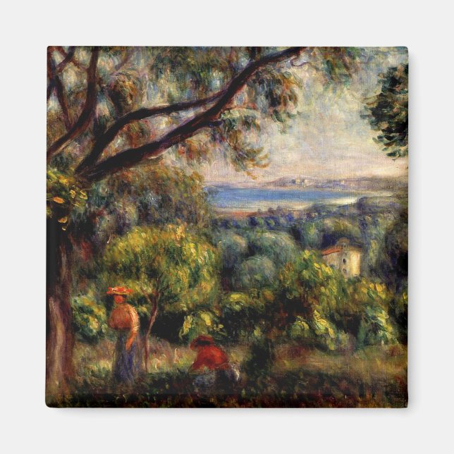 Landschaft von Cagnes Magnet (Vorne)