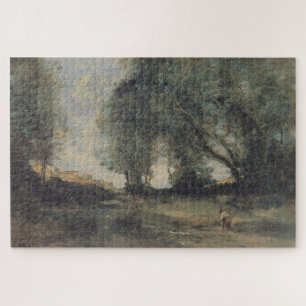 Landschaft (von Camille Corot) Puzzle