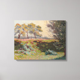 Landschaft (von Léo Gausson) Leinwanddruck