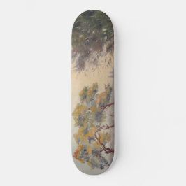 Landschaft (von Léo Gausson) Skateboard