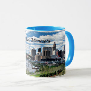 Landschaft von Saint Paul, Minnesota Tasse