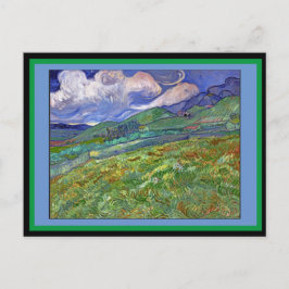 Landschaft von Saint-Ré my, Van Gogh, Postkarte