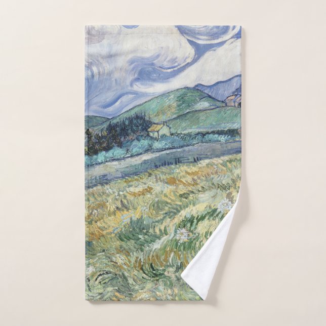 Landschaft von Saint-Remy von Vincent van Gogh Handtuch (Handtuch)