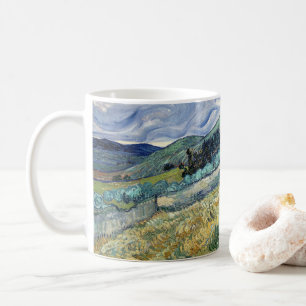 Landschaft von Saint-Rémy von Vincent Van Gogh Kaffeetasse