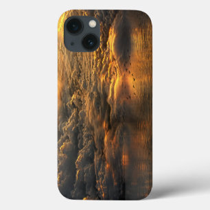 Landschaft von Wolken und Wasser mit Vögeln Case-Mate iPhone Hülle