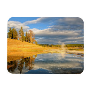 Landschaft von Yellowstone Magnet