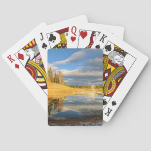 Landschaft von Yellowstone Spielkarten