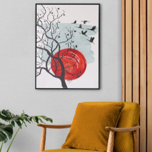 Landschaft Wall Art, moderne Dekoration, Leinwanddruck