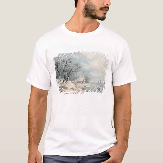 Landschaft: Winter T-Shirt (Vorderseite)