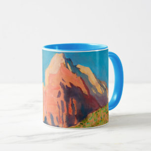 Landschaft, Zion Nationalpark von Maynard Dixon Tasse
