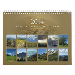 Landschaften 2014 aus Polen - Kalender