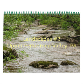 Landschaften #2 Perkiomen Valley PA Kalender