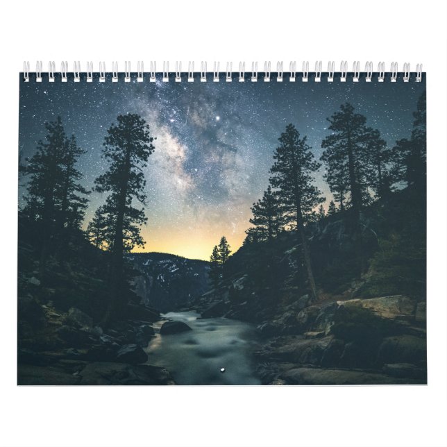 Landschaften der Milchstraße Kalender (Titelbild)