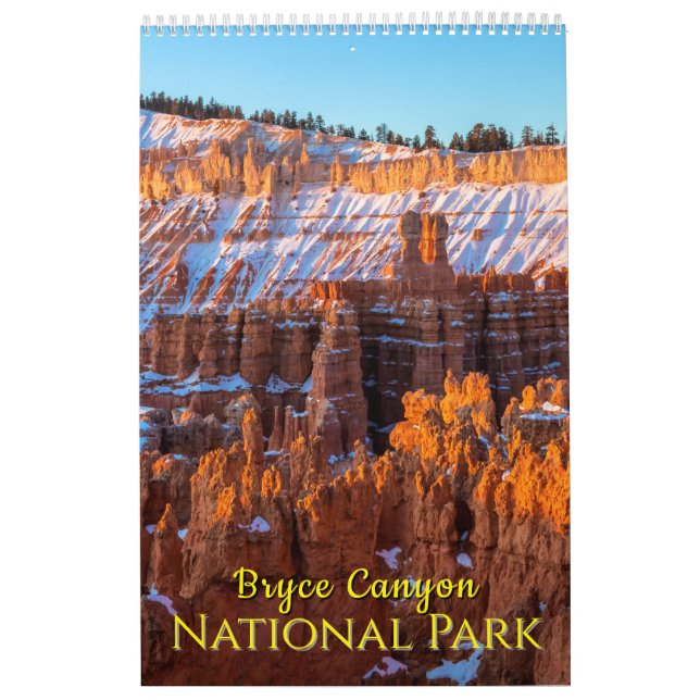Landschaften des Bryce Canyon Nationalparks Kalender (Titelbild)