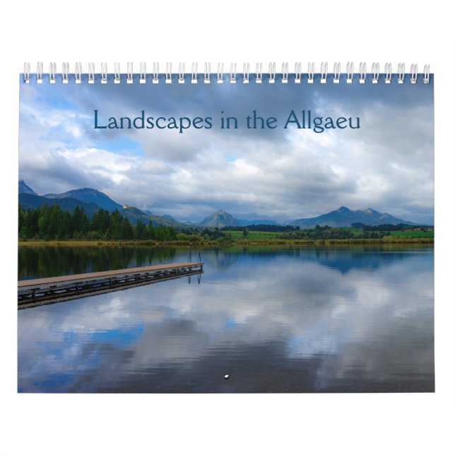 Landschaften im Allgäu, Bayern, Deutschland Kalender (Titelbild)