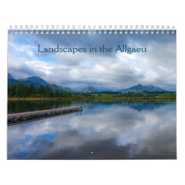 Landschaften im Allgäu, Bayern, Deutschland Kalender