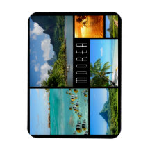 Landschaften Moorea Reise Foto Collage