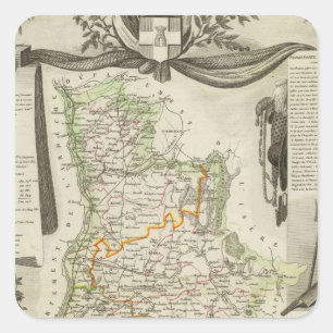 Landschaften Quadratischer Aufkleber