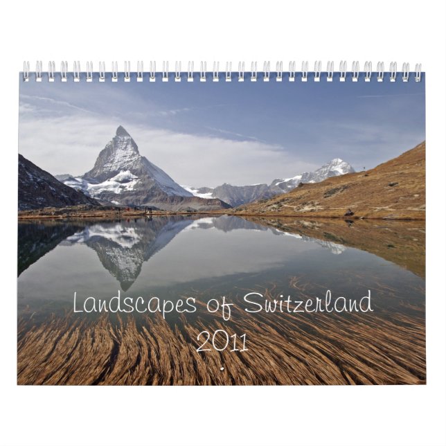 Landschaften von der Schweiz Kalender (Titelbild)