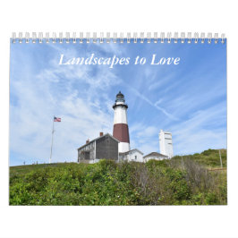 Landschaften zum Liebe-Wandkalender Kalender