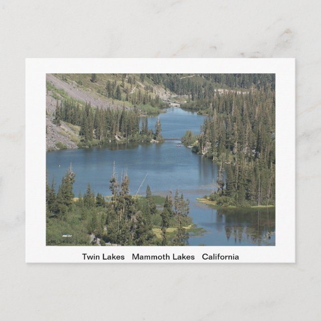 Landschaftlich America Post Card Postkarte (Vorderseite)