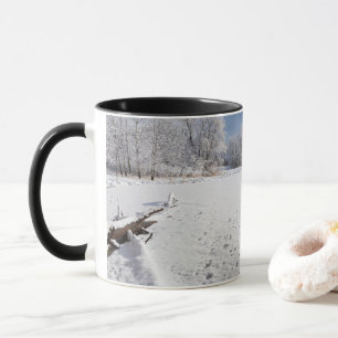 landschaftlich an Teich und Salemwald Tasse