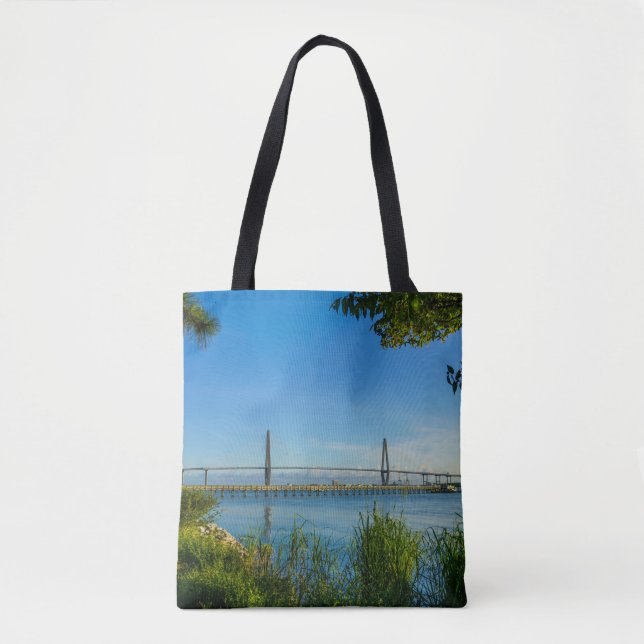 Landschaftlich Arthur Ravenel Bridge (Vorderseite)