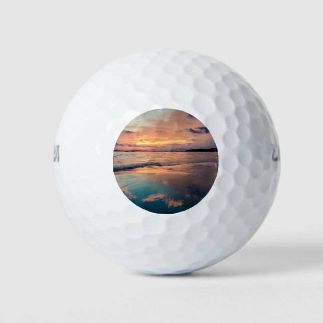 Landschaftlich Beach Art Ocean Images Fotografie C Golfball (Vorderseite)