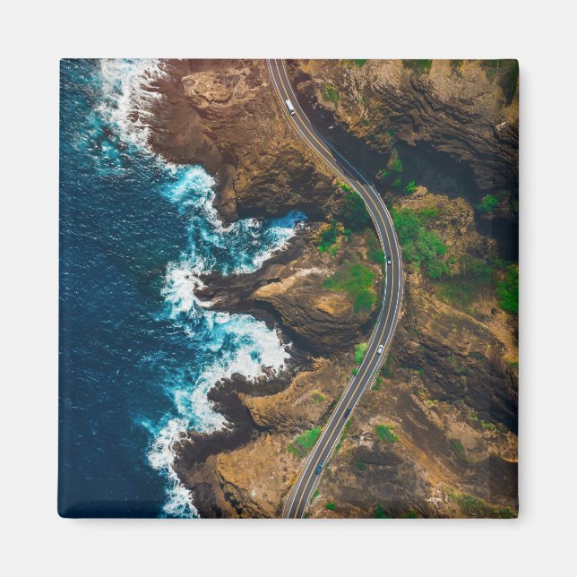 Landschaftlich Beach Art Ocean Images Fotografie C Magnet (Vorne)