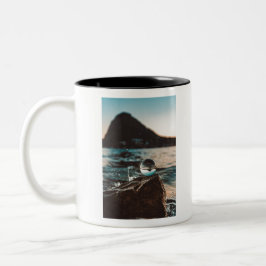 Landschaftlich Beach Art Ocean Images Fotografie C Zweifarbige Tasse