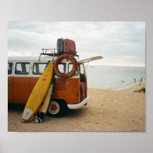 Landschaftlich Beach Art Sommerurlaub Vintag Beach