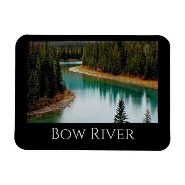 Landschaftlich Bow River Magnet (Horizontal)
